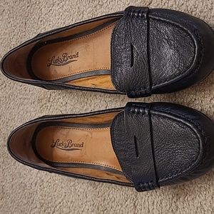 Lucky brand leather loafer.